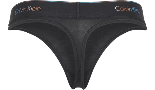 Calvin KleinLeggingsIcon Cotton Modal Thong, Black/PrideBoxers & Briefs