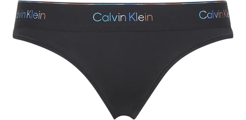 Calvin KleinLeggingsIcon Cotton Modal Thong, Black/PrideBoxers & Briefs