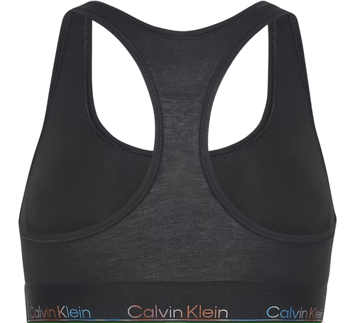 Calvin KleinBraletteIcon Cotton Modal Unlined Bralette, Black/PrideBoxers & Briefs