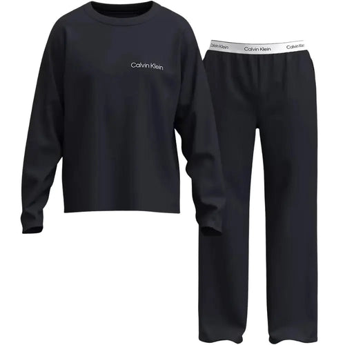 Calvin KleinPyjama SetIcon Luxe Jersey Pyjama Set, BlueBoxers & Briefs