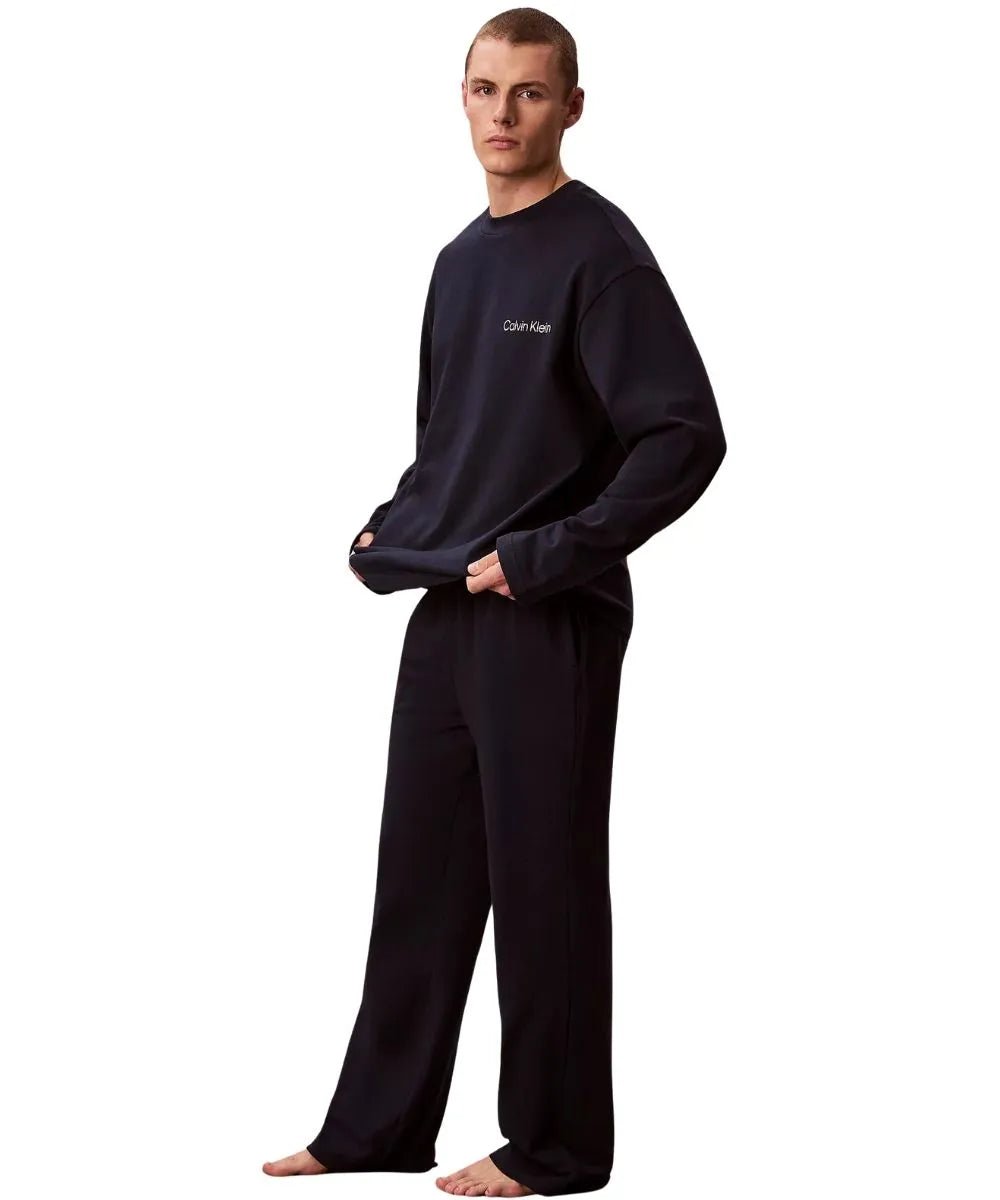 Calvin KleinPyjama SetIcon Luxe Jersey Pyjama Set, Dark NavyBoxers & Briefs