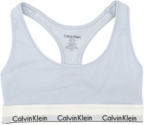 Calvin KleinBraletteModern Logo Unlined Bralette, Plein Air BlueBoxers - and - Briefs.net