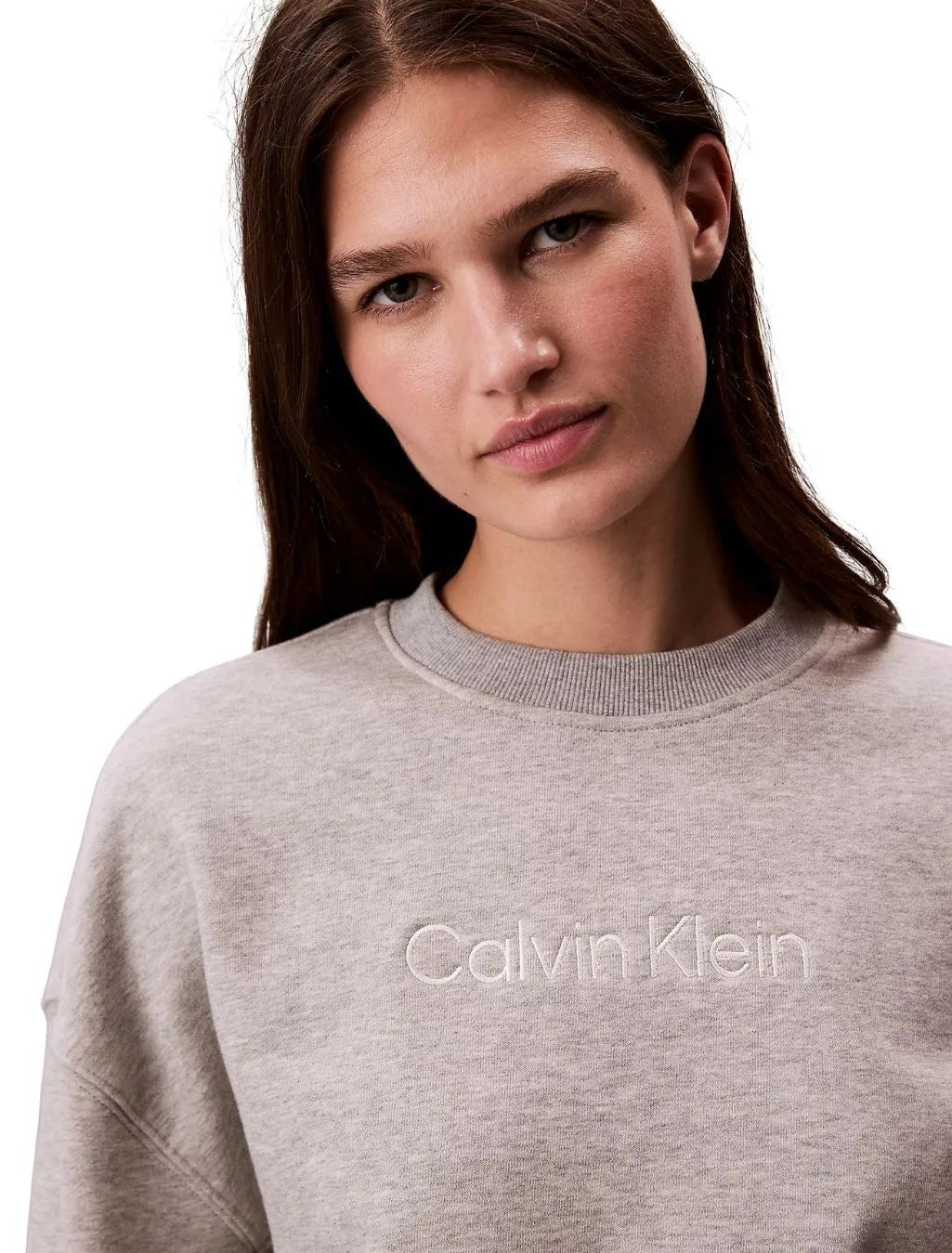 Calvin KleinSweatshirtWomen Cotton Terry Lounge Sweatshirt, Grey HeatherBoxers & Briefs