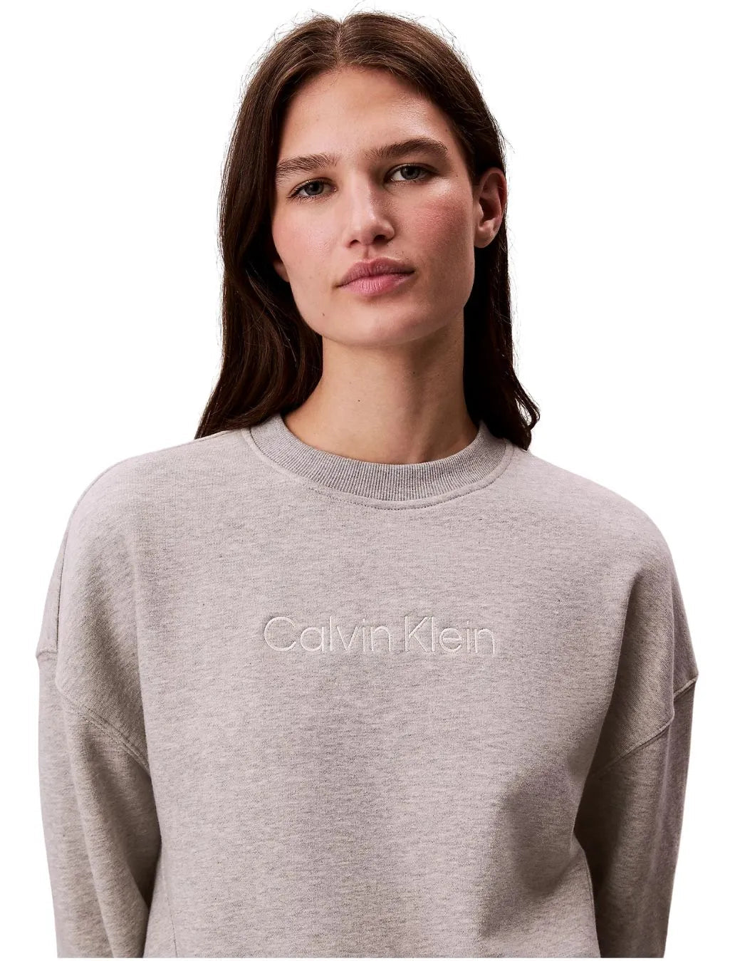 Calvin KleinSweatshirtWomen Cotton Terry Lounge Sweatshirt, Grey HeatherBoxers & Briefs