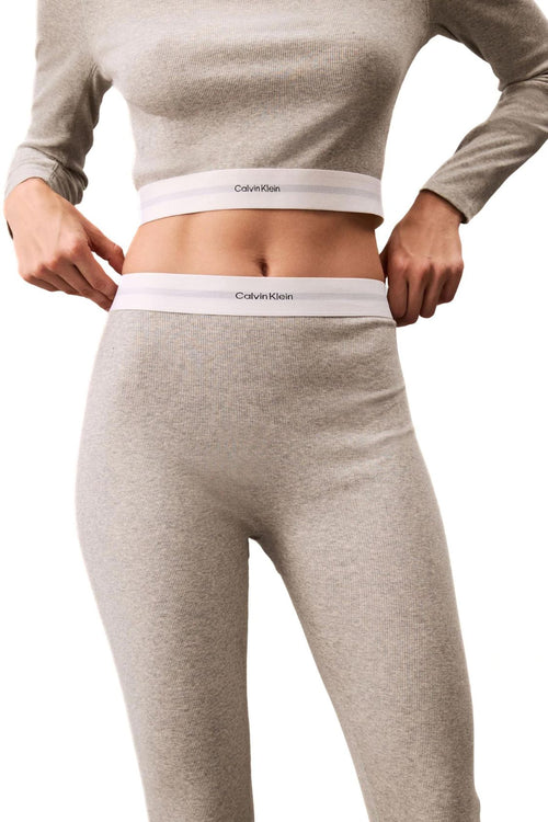 Calvin KleinLeggingsWomen Modern Rib Leggings, Grey HeatherBoxers - and - Briefs.net