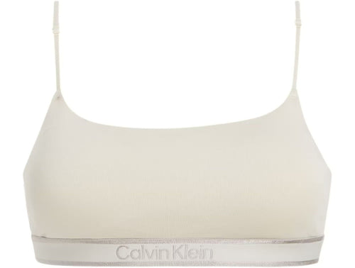 Calvin KleinBraletteWomen New Stone Logo Lightly Lined Bralette, SandshellBoxers - and - Briefs.net