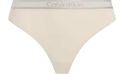Calvin KleinThongWomen New Stone Logo Thong, SandshellBoxers - and - Briefs.net