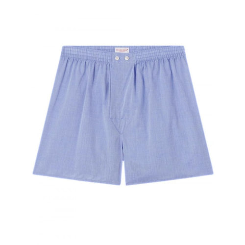 Amalfi Cotton Classic-Fit Boxer Shorts, Batiste Blue