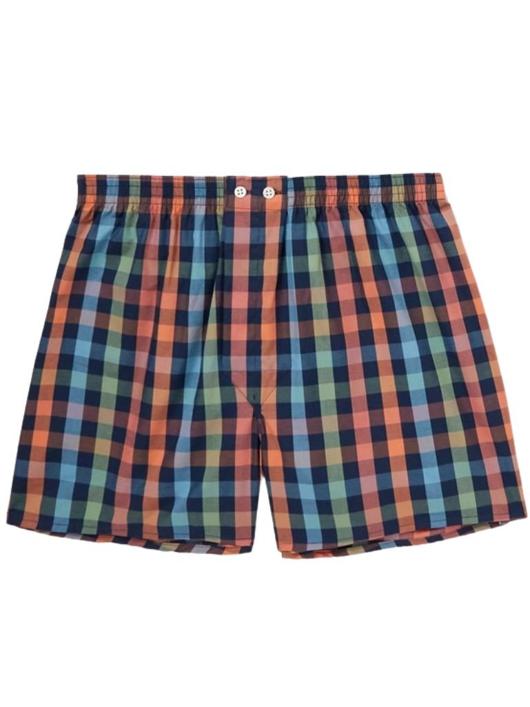 Derek RoseBoxer ShortBarker Cotton Classic - Fit Boxer Shorts, MulticolourBoxers - and - Briefs.net