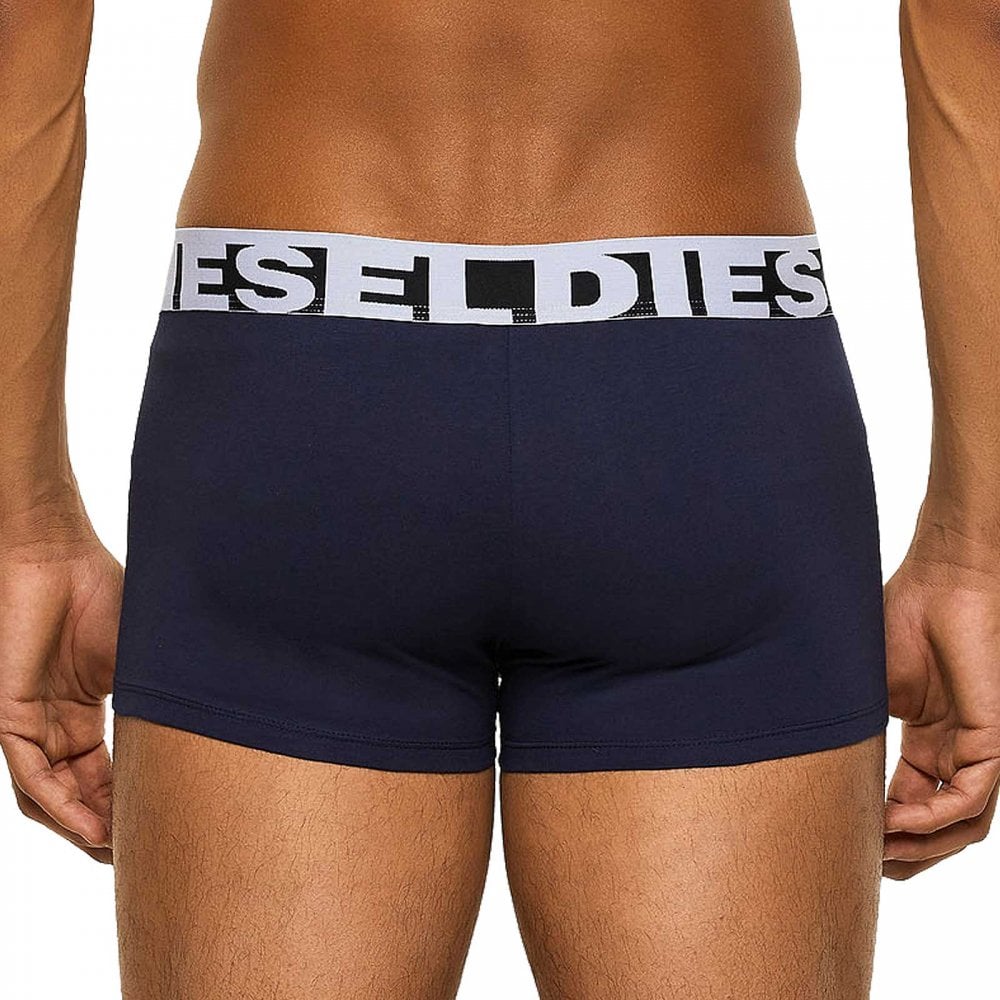 3 Pack Cotton Stretch Boxer Trunk Pink Navy Navy