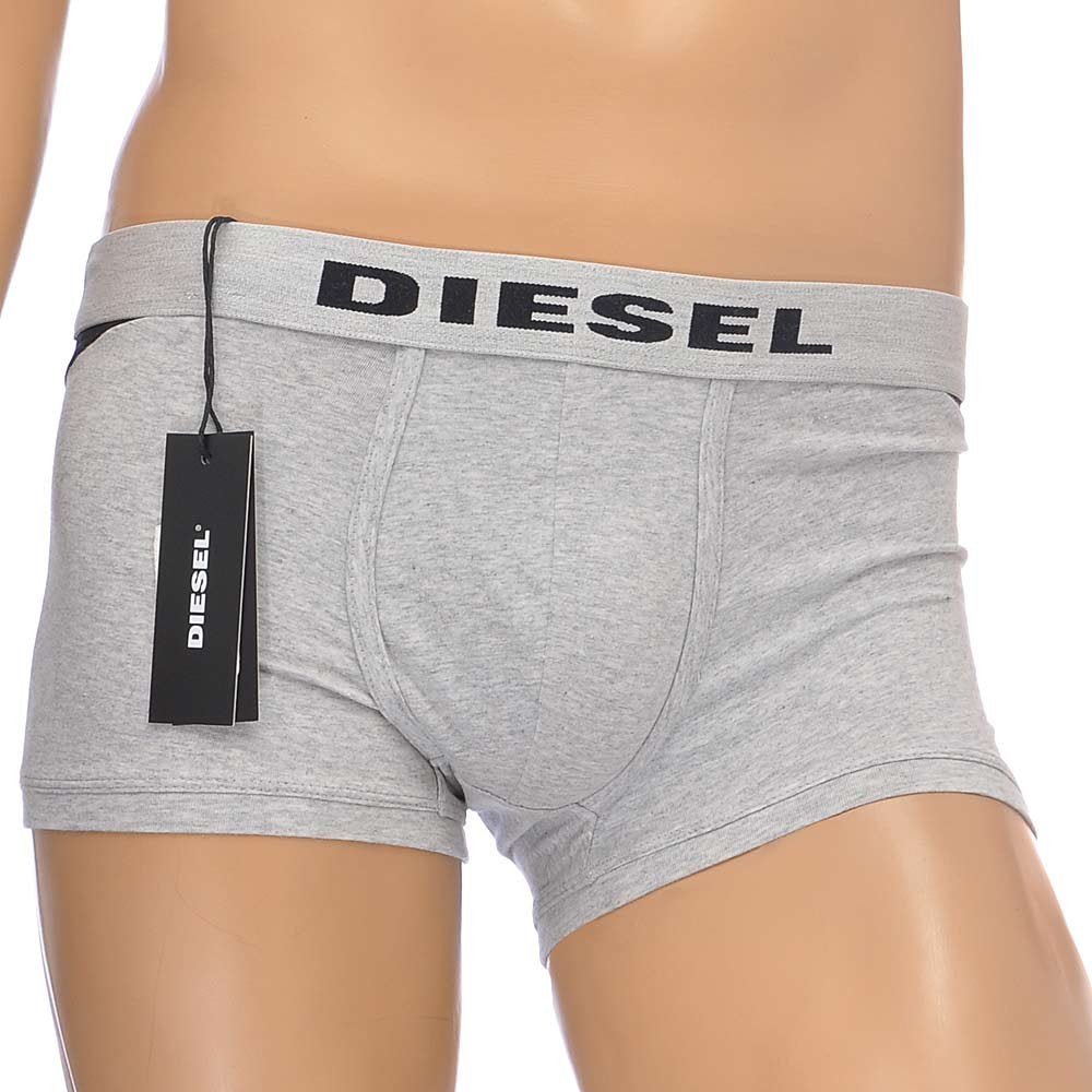 Diesel - Hero Fit UMBR - Jack - V Trunk, Grey/Black - Boxers - and - Briefs.net