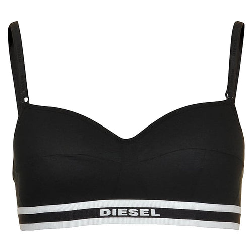 NASTY Baumwoll-Stretch-Bralette, Schwarz