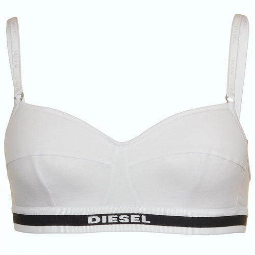 NASTY Baumwoll-Stretch-Bralette, Weiß