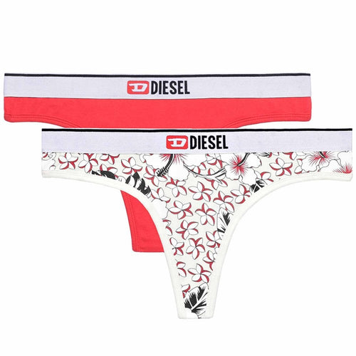 Ufst 2-Pack Thong, Red/White Print