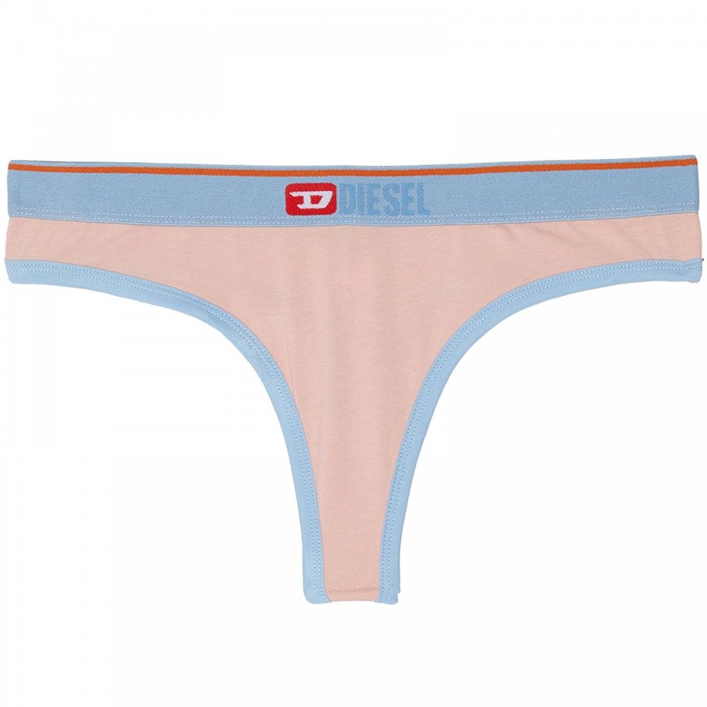 String Ufst Starsy, bordure rose/bleu