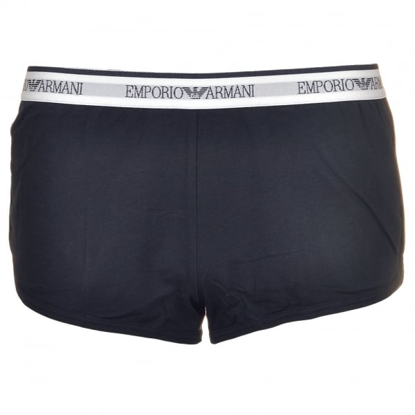 Bodywear Visibility Iconic Stretch Cotton Sporty Boy Shorts Marine