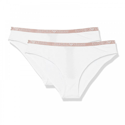 2-Pack Basic Cotton Brief, White
