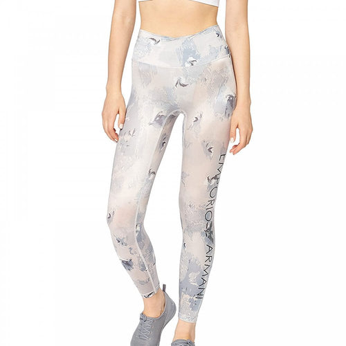 Bodywear Visibility Leggings, Vögel/Puderrosa Print