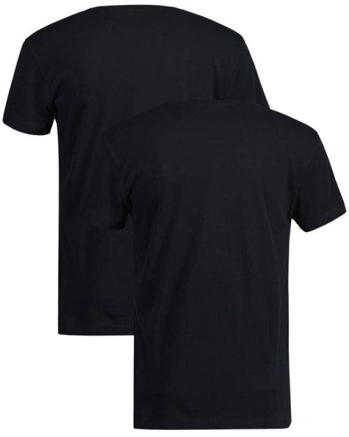 GantT-Shirts 2 - pack2 - Pack Crew - Neck T-Shirts, BlackBoxers - and - Briefs.net
