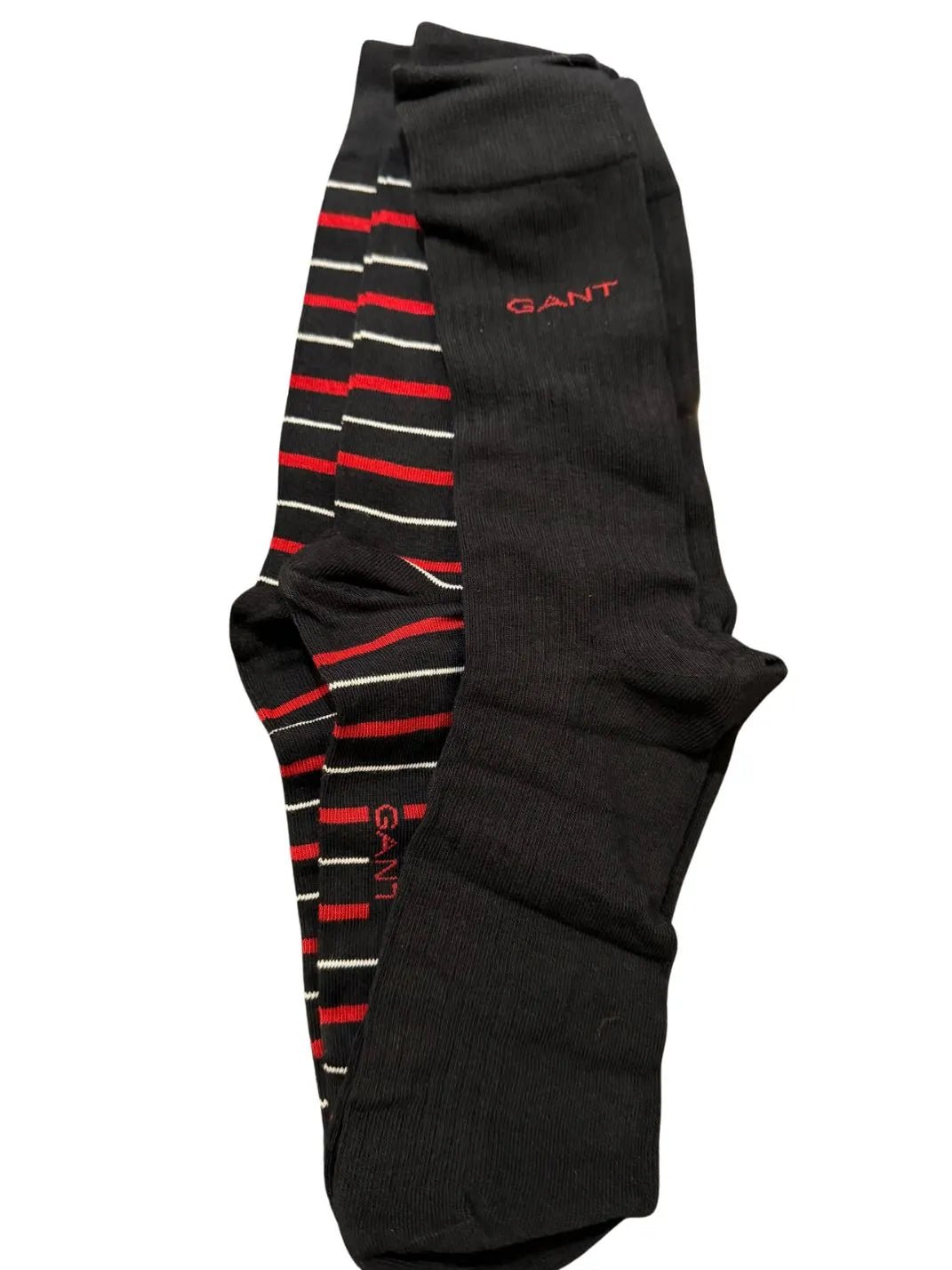 GantSocks 2 - pack2 - Pack Multi - Stripe Socks Gift Set, BlackBoxers & Briefs
