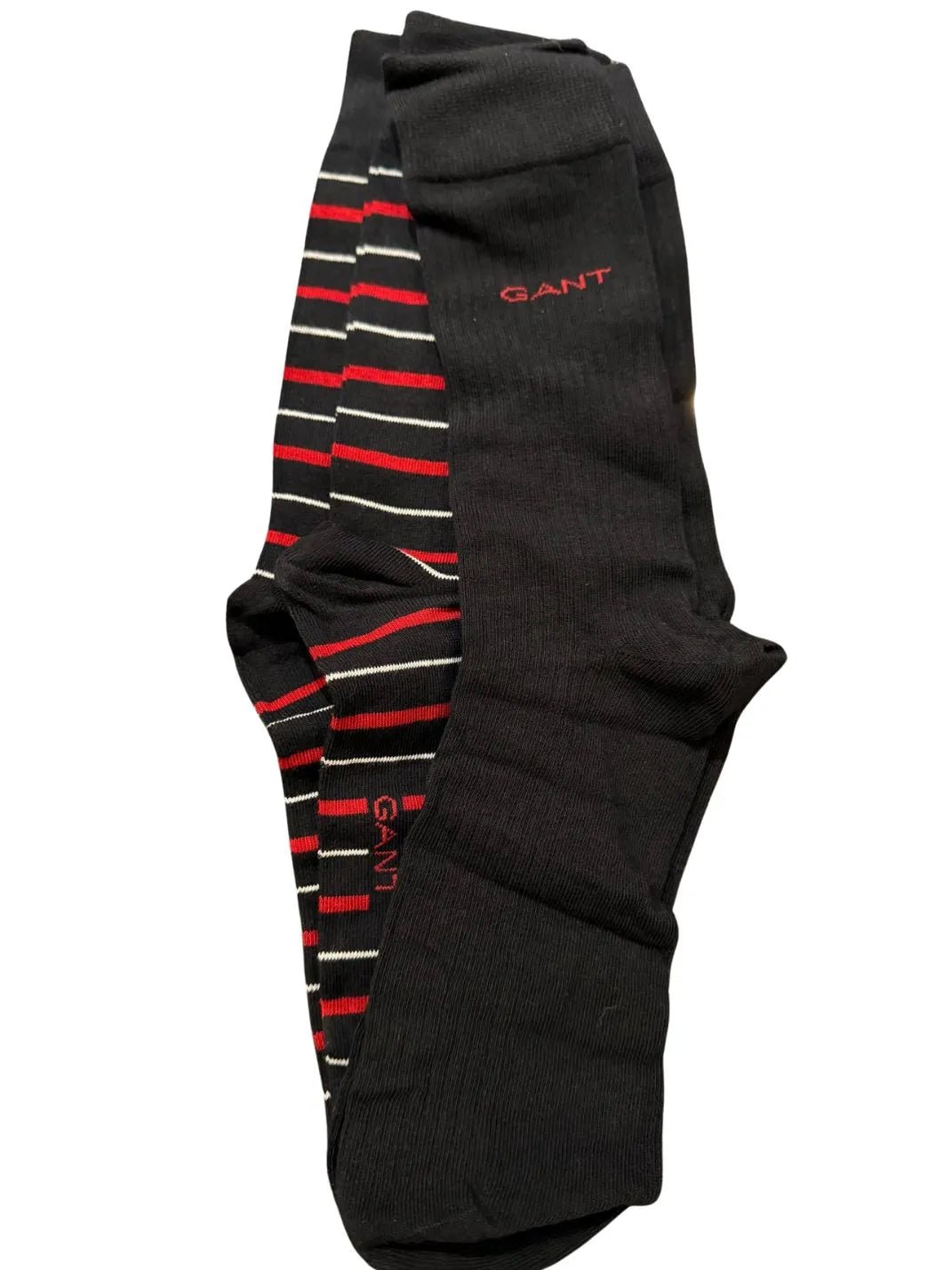 GantSocks 2 - pack2 - Pack Multi - Stripe Socks Gift Set, BlackBoxers & Briefs