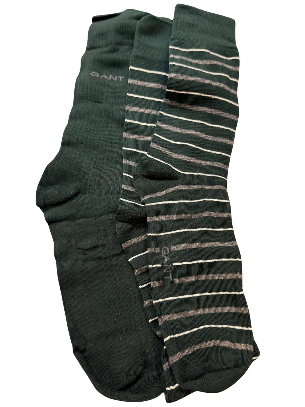 GantSocks 2 - pack2 - Pack Multi - Stripe Socks Gift Set, Tartan GreenBoxers & Briefs