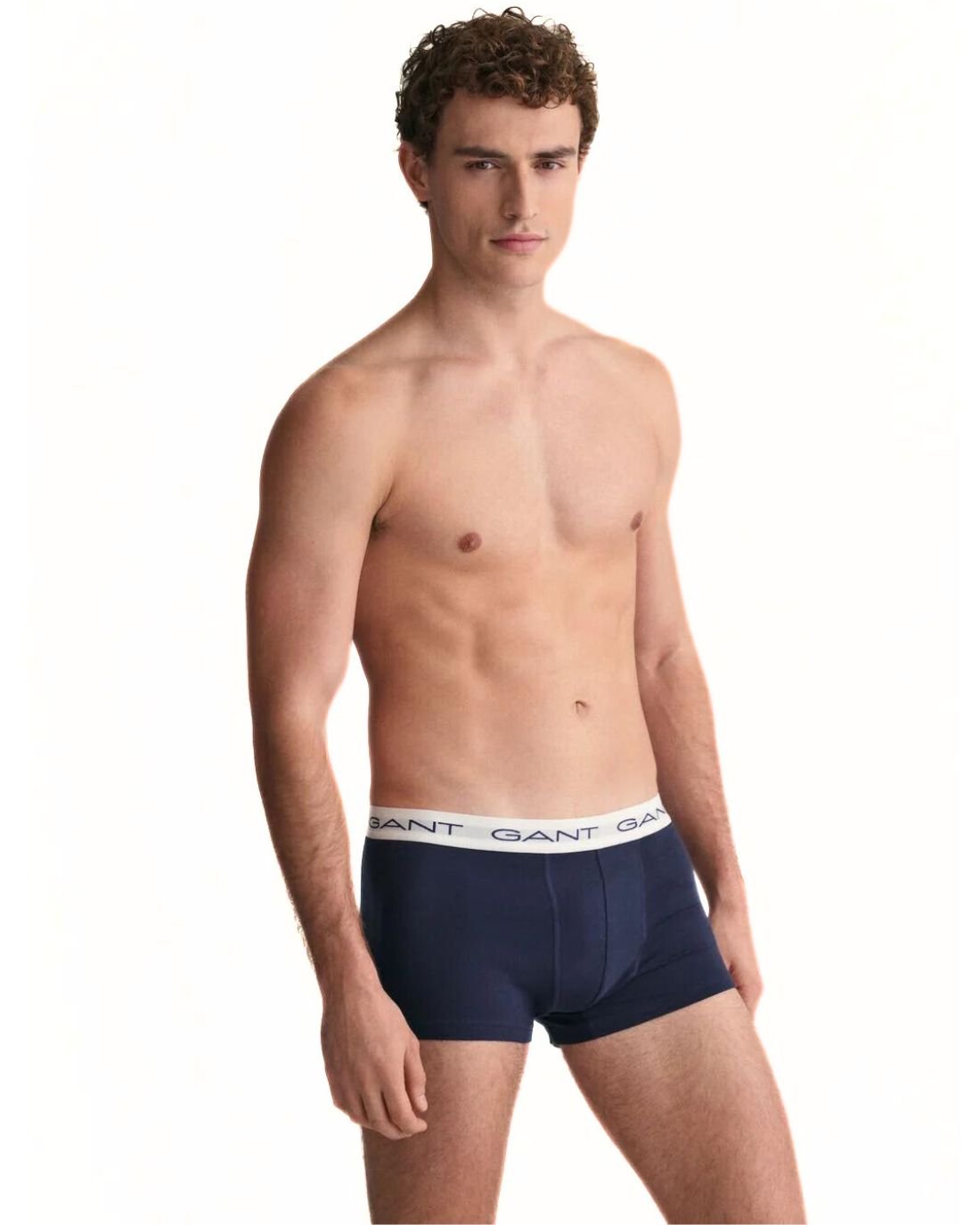 GantTrunks 3 - pack3 - Pack Classic Logo Boxer Trunks, Red/White/NavyBoxers & Briefs