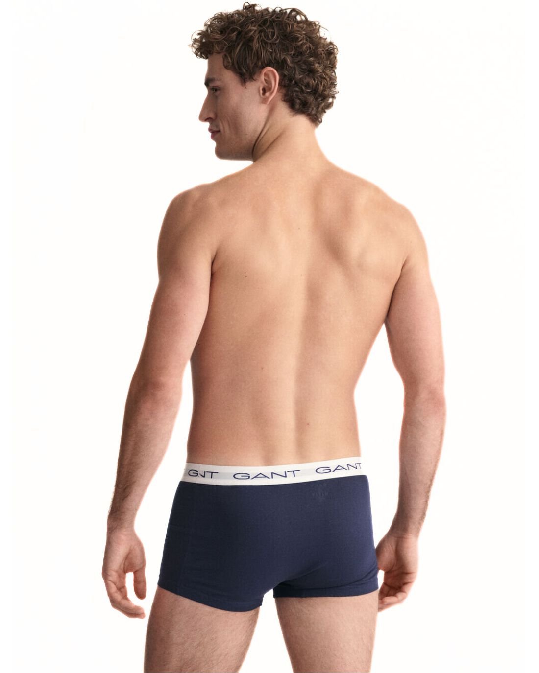 GantTrunks 3 - pack3 - Pack Classic Logo Boxer Trunks, Red/White/NavyBoxers & Briefs