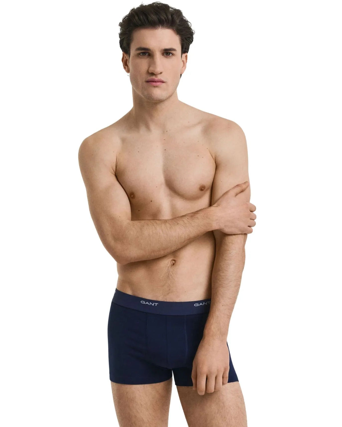 GantTrunks 3 - pack3 - Pack Core Logo Boxer Trunks, Navy/White/RedBoxers & Briefs