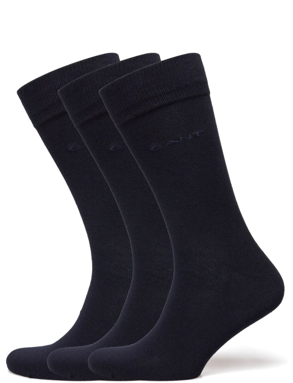 GantSocks 3 - pack3 - Pack Soft Cotton Socks, NavyBoxers - and - Briefs.net