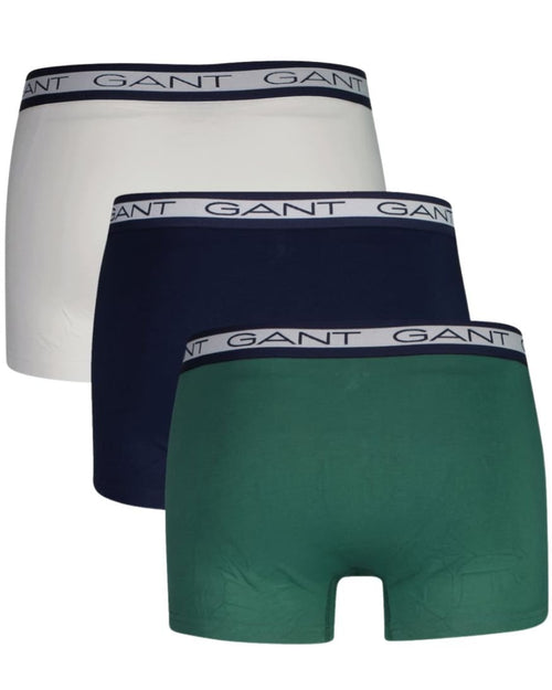 GantTrunks 3 - pack3 - Pack Striped Waistband Boxer Trunks, Navy/White/GreenBoxers - and - Briefs.net