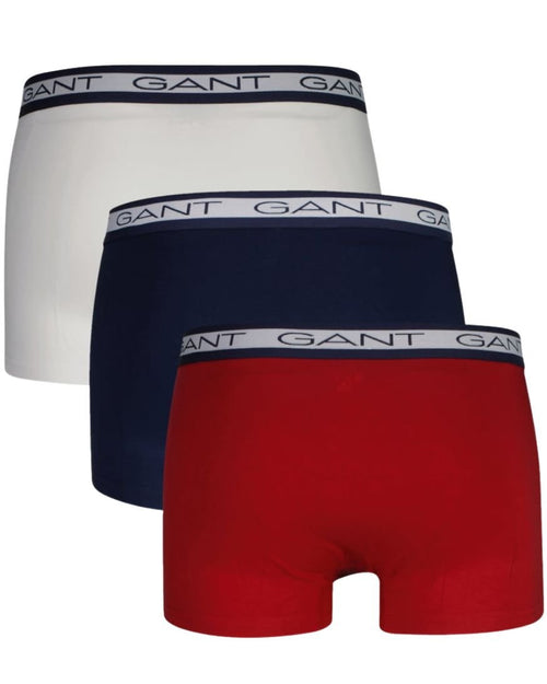 GantTrunks 3 - pack3 - Pack Striped Waistband Boxer Trunks, Navy/White/RedBoxers - and - Briefs.net
