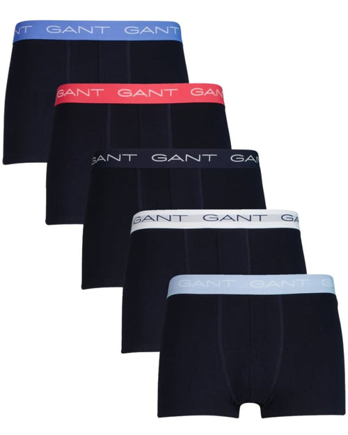 GantTrunks 5 - pack5 - Pack Classic Logo Boxer Trunks, Navy w/ coral/white/blueBoxers & Briefs