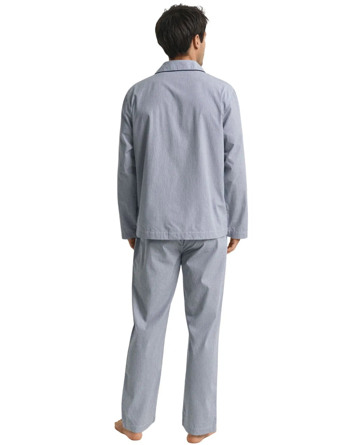 GantPyjama SetStriped Cotton Poplin Pyjamas Gift Set, Persian BlueBoxers & Briefs