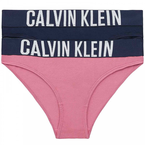 Girls 2 Pack Intense Power Bikini Brief, Petal Red/Navy Iris