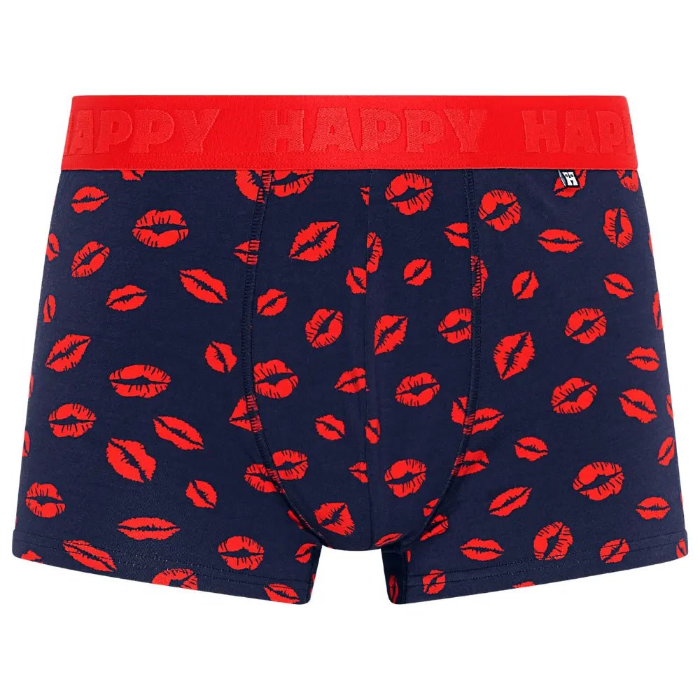 Happy SocksTrunks 2 - pack2 - Pack Love Gift Set, NavyBoxers & Briefs