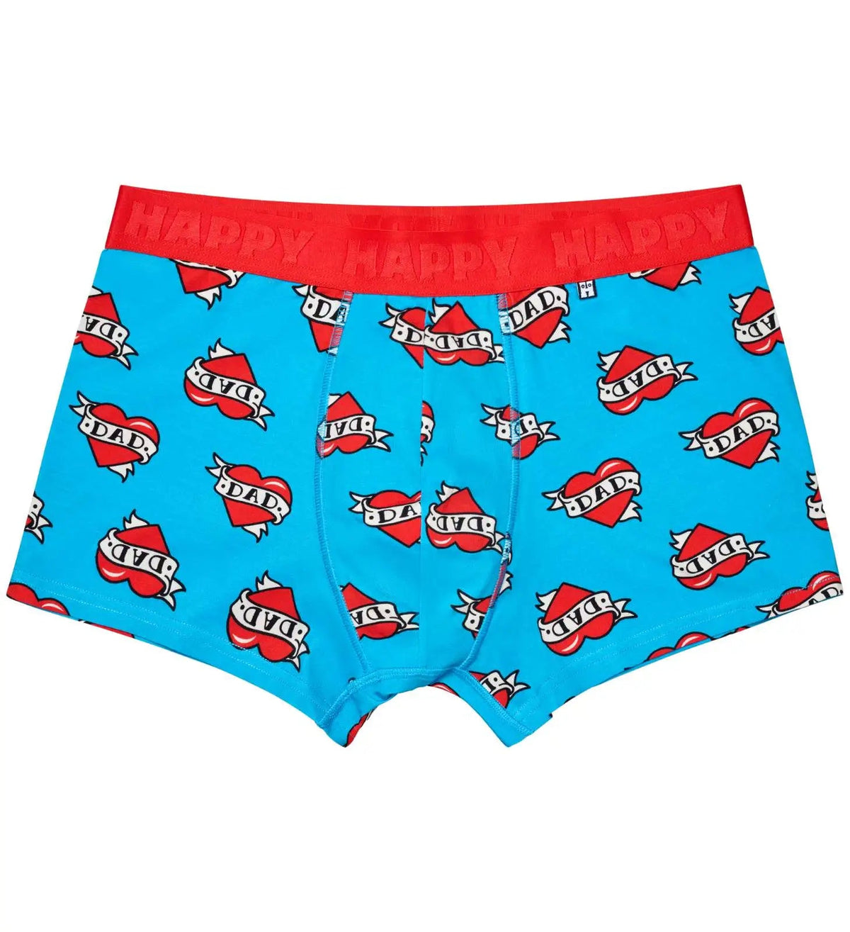 Happy SocksTrunks 2 - pack2 - Pack Super Dad Boxer Trunks Gift Box, Blue/RedBoxers & Briefs
