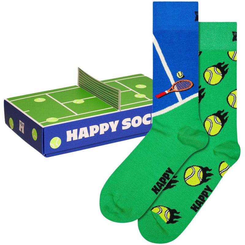 Happy SocksSocks 2 - pack2 - Pack Tennis Socks Gift Set, Green/blueBoxers - and - Briefs.net