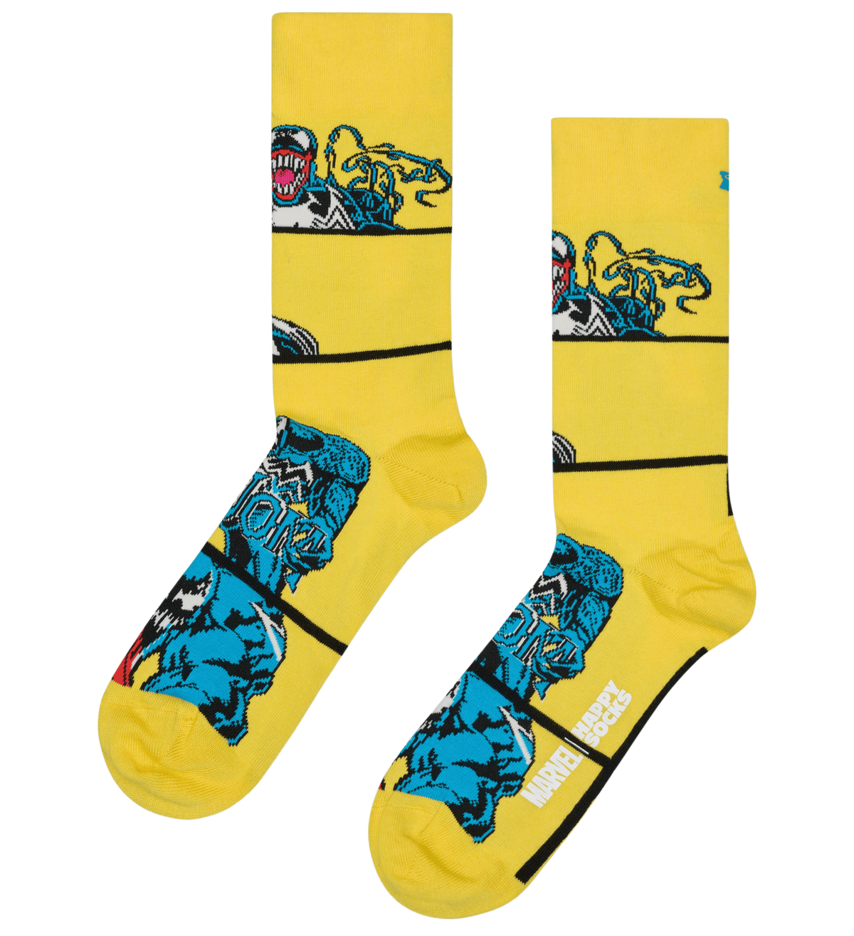 Happy SocksSocks 3 - pack3 - Pack Marvel Spiderman Socks Gift Box, Red/Yellow/NavyBoxers & Briefs