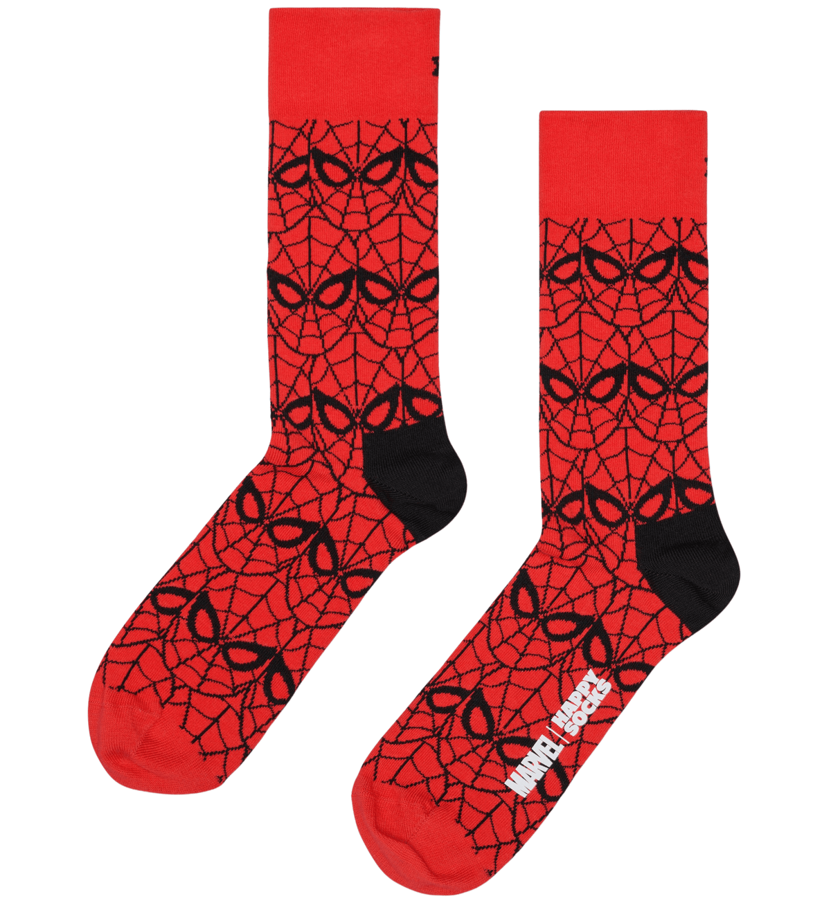 Happy SocksSocks 3 - pack3 - Pack Marvel Spiderman Socks Gift Box, Red/Yellow/NavyBoxers & Briefs