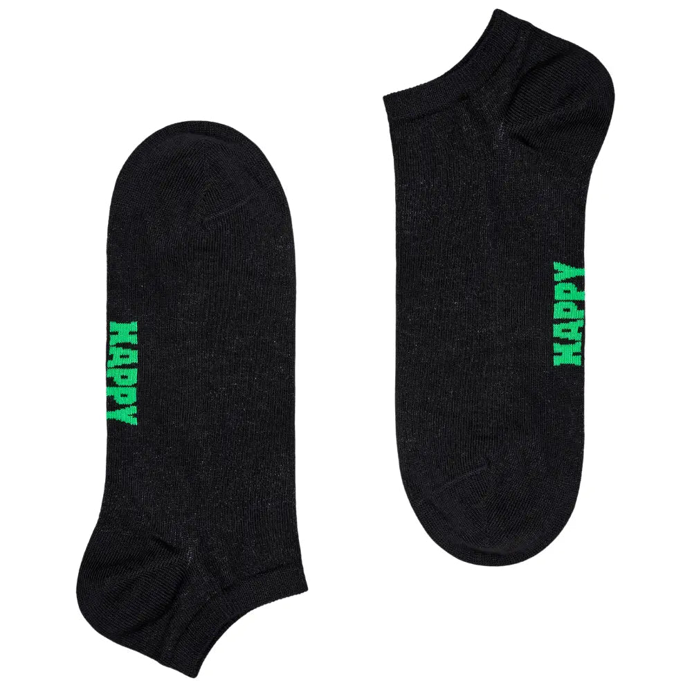 Happy SocksSocks 3 - pack3 - Pack Solid Low Socks BlackBoxers & Briefs