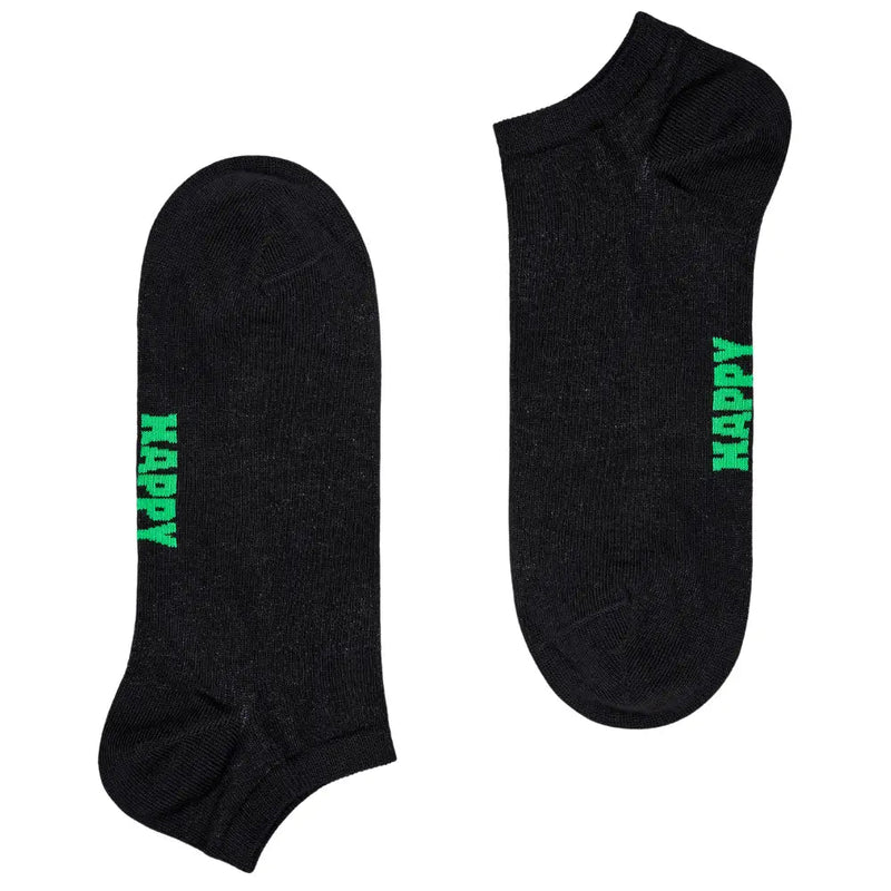Happy SocksSocks 3 - pack3 - Pack Solid Low Socks BlackBoxers & Briefs
