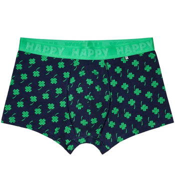 Happy SocksTrunk4 - Leaf Clover Boxer Trunk, NavyBoxers & Briefs
