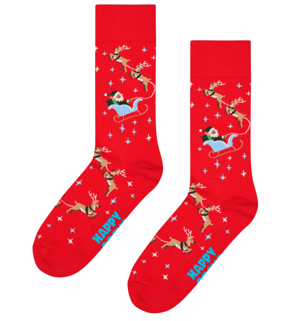 Happy SocksSocks 4 - pack4 - Pack Christmas Crackers Socks Gift Box, Red/white/blueBoxers & Briefs