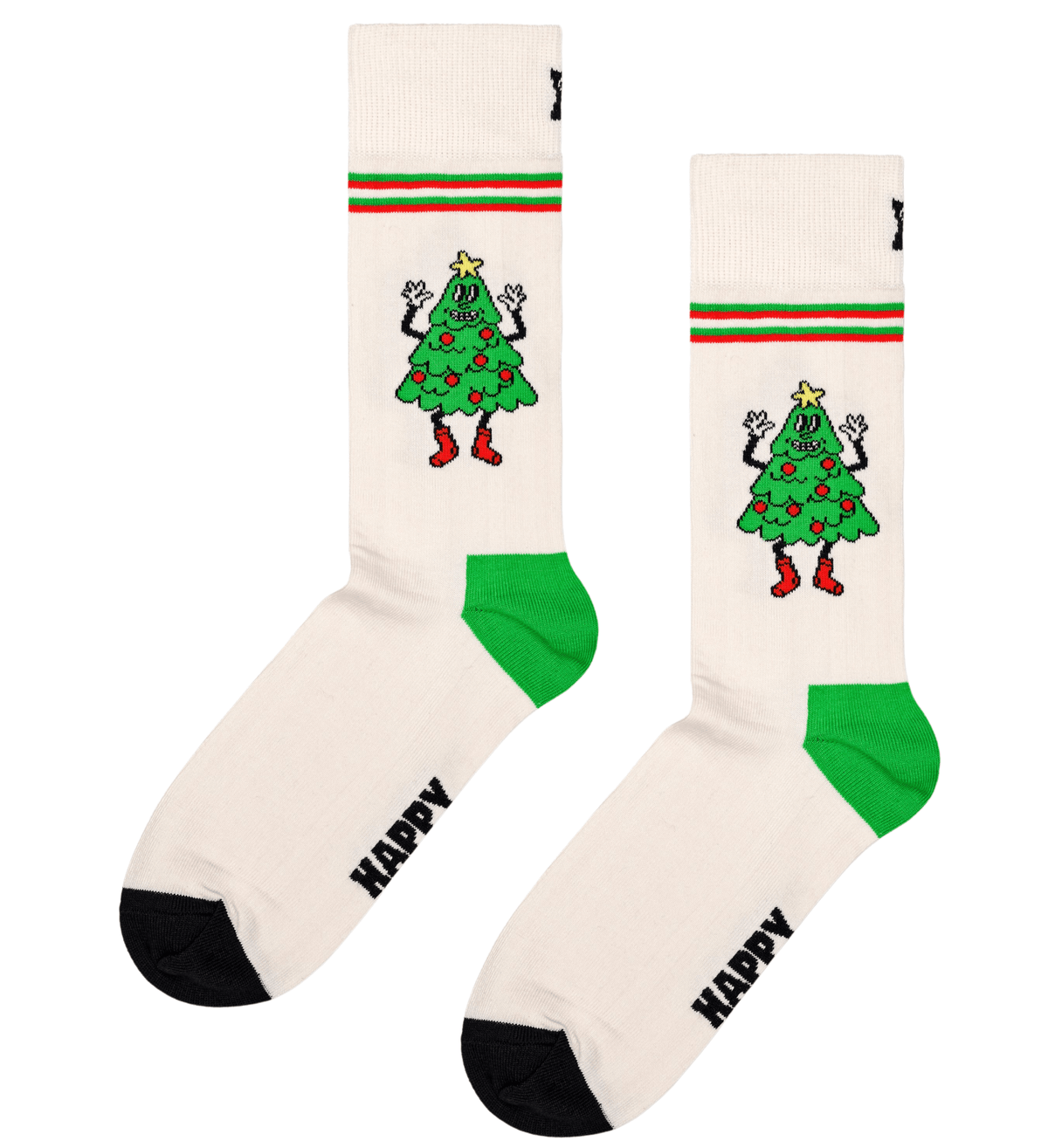 Happy SocksSocks 4 - pack4 - Pack Christmas Crackers Socks Gift Box, Red/white/blueBoxers & Briefs