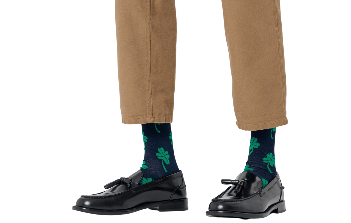 Happy SocksSocks SingleBig Luck Socks, NavyBoxers & Briefs