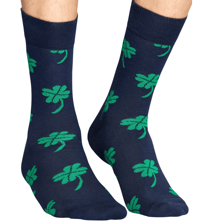 Happy SocksSocks SingleBig Luck Socks, NavyBoxers & Briefs