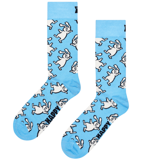 Happy SocksSocks SingleEaster Bunny Sock, Light BlueBoxers - and - Briefs.net