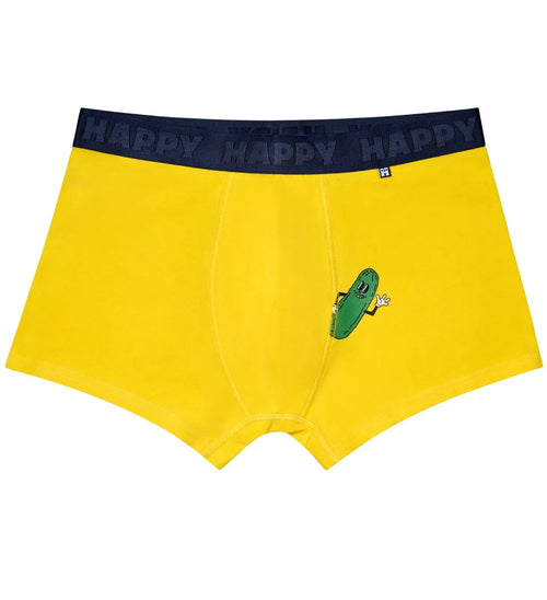 Happy SocksTrunkGherkin Boxer Trunk, YellowBoxers & Briefs