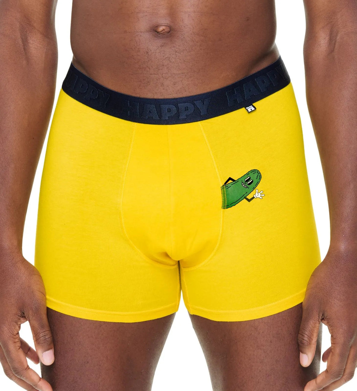 Happy SocksTrunkGherkin Boxer Trunk, YellowBoxers & Briefs